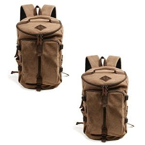 2x Sacoche de selle moto arrière Craftride VG5 sac rouleau vintage 30Ltr en marron Discount Set