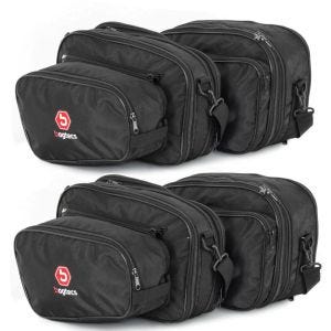 2x Koffer Innentaschen passend für BMW F 900 R / F 900 XR 20-24 Seitenkoffer Bagtecs Spar-Set