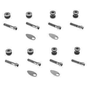 2x Kit de Montage compatible avec Harley Davidson Dyna Fat Bob 03-17 Kit de Fixation Craftride Set Discount