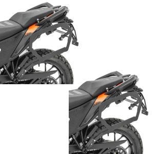 2x Kofferträger passend für KTM 390 Adventure 20-24 Bagtecs SLP für Alukoffer und Satteltaschen Spar-Set