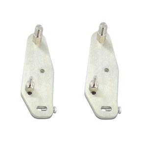 2x Plaque d'adaptation pour ConStands Power Classic / Evo compatible avec Kawasaki Z 1000 07-09 Discount Set