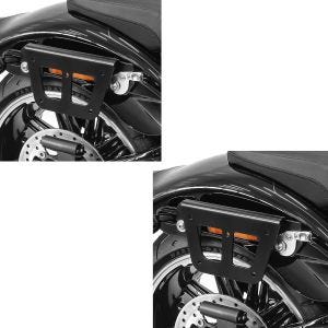 2x Satteltaschenhalter passend für Harley Davidson Dyna 91-17 Kofferträger abnehmbar Craftride QL rechts Spar-Set