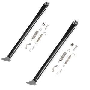 2x Seitenständer passend für KTM Husqvarna Husaberg 2008-2016 Xdure Kick stand schwarz Spar-Set