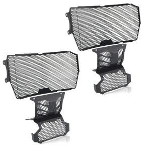 2x Kühlerabdeckung passend für Ducati Hypermotard 950 / SP 19-24 Kühlergrill Zaddox KG1 Spar-Set