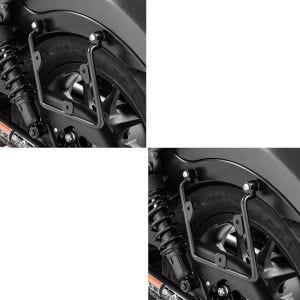 2x Satteltaschenhalter passend für Honda Rebel 1100 CMX 21-24 Abstandshalter links Craftride SH2 Spar-Set
