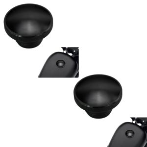 2x Motorrad CNC Tankdeckel Craftride Tankverschluss TD2 schwarz Spar-Set