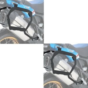 2x Kofferträger passend für Royal Enfield Himalayan 410 17-25 Bagtecs SLP für Alukoffer und Satteltaschen Spar-Set