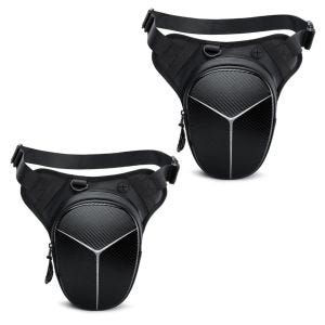 2x Motorrad Beintasche Bagtecs HT15 Leg Bag Oberschenkeltasche Spar-Set