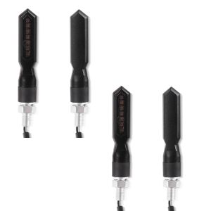 2x LED Blinker Motorrad Lumitecs KP28 E-Prüfzeichen 2 Stück vorne-hinten Spar-Set