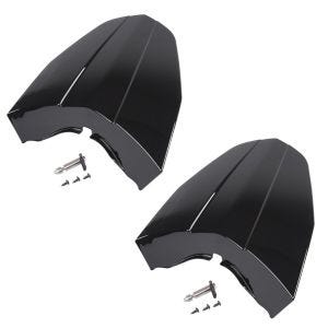 2x Soziusabdeckung passend für KTM 690 Duke 12-15 Soziussitz Abdeckung schwarz Spar-Set