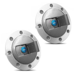 2x Yamaha / Ducati Motorrad OEM Tankdeckel mit Schlüssel Tourtecs Tankverschluss Spar-Set