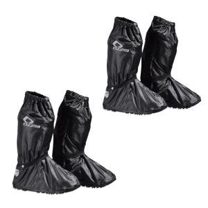 2x Regenüberschuhe Motorrad XGP Überziehstiefel Größe XXL wasserdicht schwarz Spar-Set