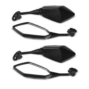 2x Rétroviseur Paire (4 pièces) carénage moto / Miroirs universel Paire Zaddox SV6 Discount Set