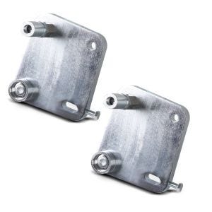 2x plaque d'adaptation pour ConStands Power Classic / Evo compatible avec Ducati Monster S2R 1000 06-08 Discount Set