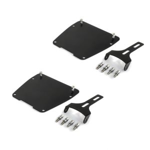2x Kit de montage de selle solo compatible avec Harley Davidson Dyna Modelle 96-17 sans ressorts Epingles Craftride Set Discount