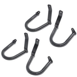 2x Protections de sacoche arrière compatible avec Harley Davidson Sport Glide 18-24 Craftride TG7 noir Set Discount