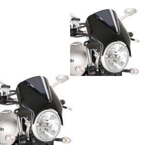 2 x Windschild Universal Puig Spar-Set Vision Windschutzscheibe dunkel getont 003NF
