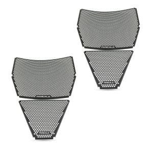 2x Kühlerabdeckung passend für Ducati Panigale V4 18-24 Kühlergrill Zaddox KG1 Spar-Set
