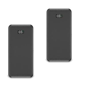 2x Power bank 10000mah / chargeur avec chargement rapide USB C PV1 Discount Set