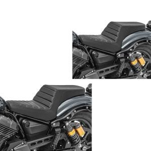 2x Selle Biplace compatible avec Yamaha XV 950 / R 14-20 Craftride XC8 Discount Set
