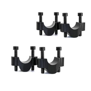 2x Rehausses de guidon 20 mm compatible avec Yamaha Tenere 700 19-24 Tourtecs aluminium noir Discount Set