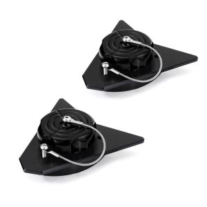 2x Motorrad Tankdeckel passend für KTM 690 Enduro / R 08-17 Tankverschluss Zaddox ZT13 schwarz Spar-Set