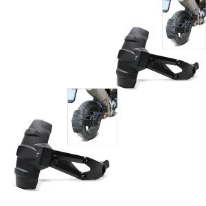 2x Garde boue arrière / Lèche Roue compatible avec BMW F 850 GS / Adventure 18-23 HG5 Discount Set
