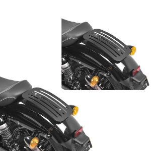 2x Gepäckträger passend für Harley Davidson Sportster 04-20 Solo Rack L1 Gepäckbrücke Craftride Spar-Set