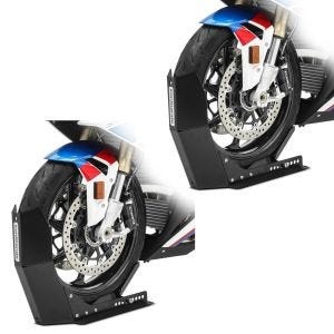Set: Transportständer Wippe bis 21" sw + sw matt für Harley Davidson Sportster 1200 Roadster / Sport_1