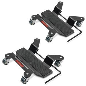 2x Rangierhilfe MS für BMW R 1200 GS / Adventure Rangierplatte Spar-Set_1