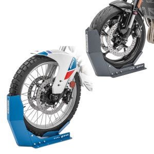 Set: Transportständer Easy-Fix Motorradwippe bis 21 Zoll grau + Transportständer Easy-Fix Motorradwippe bis 21 Zoll blau_1