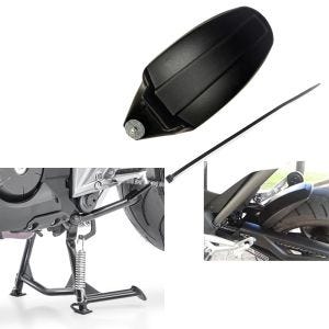 Set: Béquille centrale Honda NC 700 S 12-13 NC 750 S 15-20 ConStands en noir + Garde boue arrière compatible avec Honda NC 750 X / S 14-20 leche roue Zaddox