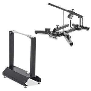Set: Démonte pneu moto 12-21" / changeur de pneus ConStands MD4 + Équilibreuse pneu moto ConStands WU-1 équilibreuse de roues en noir