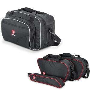 Set: Innentasche Koffer und Topcase für Givi + Koffer Innentaschen passend für Ducati Multistrada 1200 / S 10-14 Bagtecs