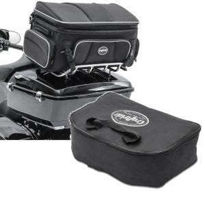 Set: Hecktasche TT1 + Innentasche passend für Chopper / Custombikes King Tour Pak Topcase 93-24
