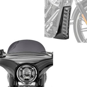 Set: Pare-brise compatible avec Harley Davidson Sport Glide 18-24 M + Sabot moteur CV4