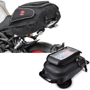 Set: Sacoche de selle X50 50Ltr + Sac réservoir magnétique PP11 Bagtecs