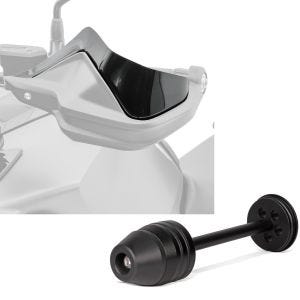 Set: Protège main extension + Tampon de protection TW1 compatible avec BMW R 1250 GS / R 1200 GS LC