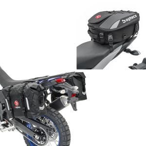 Set: Hecktasche X30 20-30Ltr + Satteltaschen WP8 2x30L