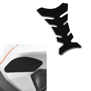 Set: Tankpad Fishbone Tankschutz Aufkleber + Seiten-Tankpad Grip Pad M Kniepad