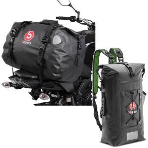 Set: Hecktasche 40l + Rucksack Hecktasche + Rollverschluss WPX