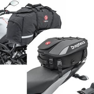 Set: Hecktasche 70Ltr + Hecktasche X30 Soziustasche erweiterbar 20-30Ltr