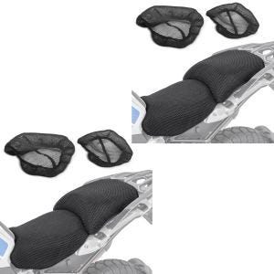 2x Sitzbezug / Sitzbankbezug passend für BMW R 1250 GS 19-23 Sitzbank Überzug Abdeckung Tourtecs schwarz Spar-Set