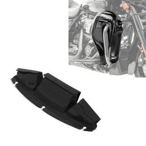 Set: Windschild Tasche Craftride passend für Harley Davidson Touring 14-24 + Beinschild passend für Harley Davidson Touring Modelle 14-24 Craftride belüftet schwarz