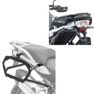 Set: Kofferträger passend für BMW R 1200 GS 13-18 SLP Bagtecs mit Hecktasche Werkzeugtasche Toolbag TB3