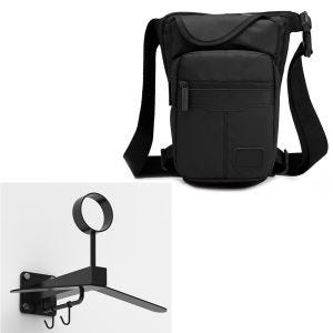 Set: Motorrad Garderobe XGP WH1 sw XGP XGP mit Motorrad Beintasche HT3 Leg Bag