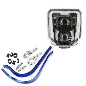 Handprotektoren + LED Scheinwerfer passend für Husqvarna 701 Supermoto 15-24