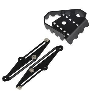 Réglage de la hauteur de pare-brise + rallonge de pédale de frein compatible avec Yamaha Tenere 700 19-24