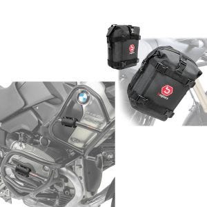Sturzbugelschutz 22-28mm + Set Sturzbugeltaschen 2x 6Ltr