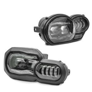 Phares à LED compatible avec BMW F 700 GS 13-17 + Phares à LED compatible avec BMW R 1200 GS 04-12